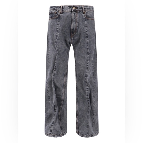 Y/Project Evergreen Wire Seam Detailed Jeans Unisex Sz 36 - Picture 3 of 15